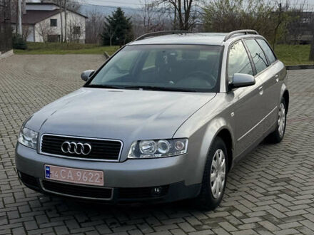 Серый Ауди А4, объемом двигателя 2 л и пробегом 230 тыс. км за 4600 $, фото 1 на Automoto.ua