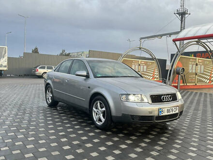 Серый Ауди А4, объемом двигателя 1.8 л и пробегом 192 тыс. км за 6000 $, фото 1 на Automoto.ua