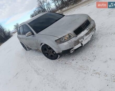 Сірий Ауді А4, об'ємом двигуна 2.5 л та пробігом 375 тис. км за 2400 $, фото 1 на Automoto.ua