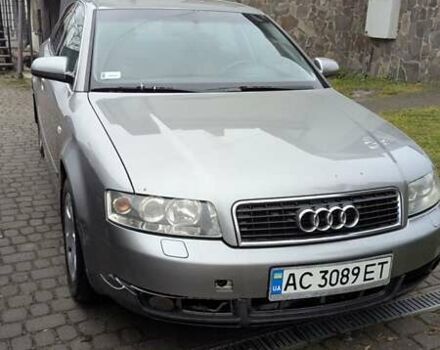 Серый Ауди А4, объемом двигателя 1.9 л и пробегом 400 тыс. км за 4200 $, фото 1 на Automoto.ua