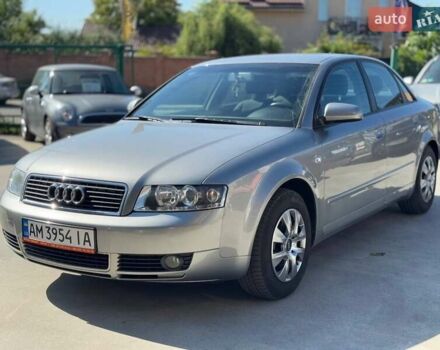Сірий Ауді А4, об'ємом двигуна 1.6 л та пробігом 196 тис. км за 5650 $, фото 1 на Automoto.ua