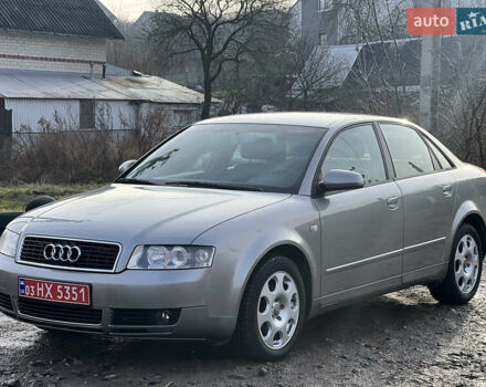 Серый Ауди А4, объемом двигателя 2 л и пробегом 221 тыс. км за 5800 $, фото 1 на Automoto.ua