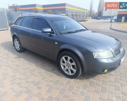 Серый Ауди А4, объемом двигателя 2.5 л и пробегом 344 тыс. км за 5800 $, фото 1 на Automoto.ua