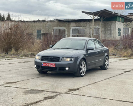 Серый Ауди А4, объемом двигателя 1.6 л и пробегом 225 тыс. км за 4750 $, фото 1 на Automoto.ua