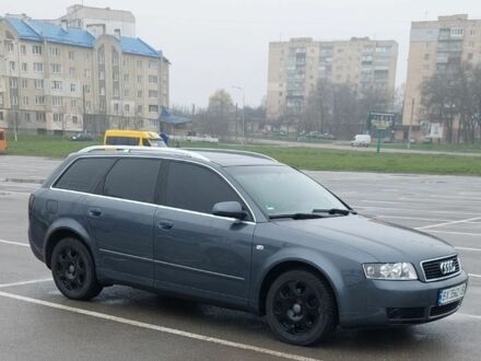Серый Ауди А4, объемом двигателя 1.8 л и пробегом 239 тыс. км за 6300 $, фото 1 на Automoto.ua