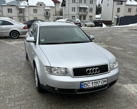 Серый Ауди А4, объемом двигателя 2 л и пробегом 251 тыс. км за 5000 $, фото 1 на Automoto.ua