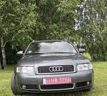 Сірий Ауді А4, об'ємом двигуна 1.8 л та пробігом 220 тис. км за 6000 $, фото 1 на Automoto.ua