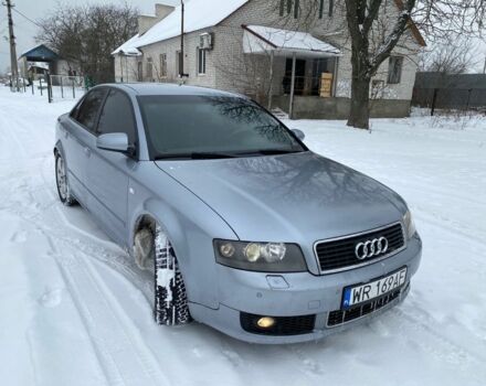 Сірий Ауді А4, об'ємом двигуна 2.5 л та пробігом 220 тис. км за 2700 $, фото 1 на Automoto.ua