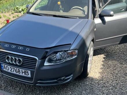 Серый Ауди А4, объемом двигателя 2 л и пробегом 312 тыс. км за 6000 $, фото 1 на Automoto.ua