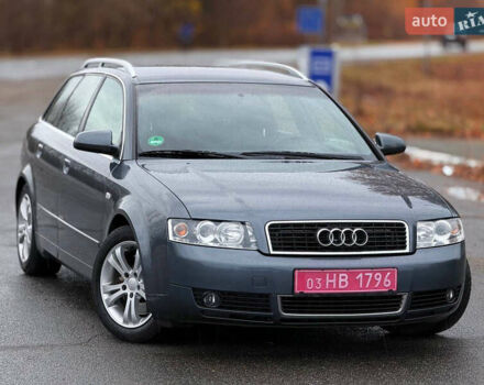 Сірий Ауді А4, об'ємом двигуна 1.8 л та пробігом 224 тис. км за 6250 $, фото 1 на Automoto.ua
