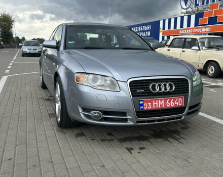 Сірий Ауді А4, об'ємом двигуна 2 л та пробігом 212 тис. км за 7350 $, фото 1 на Automoto.ua