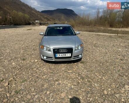 Серый Ауди А4, объемом двигателя 3 л и пробегом 345 тыс. км за 6500 $, фото 1 на Automoto.ua