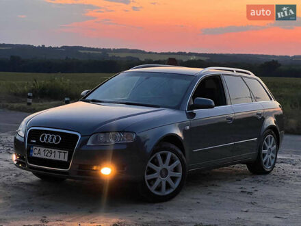 Сірий Ауді А4, об'ємом двигуна 2.5 л та пробігом 285 тис. км за 7500 $, фото 1 на Automoto.ua