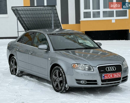 Серый Ауди А4, объемом двигателя 2 л и пробегом 198 тыс. км за 6450 $, фото 1 на Automoto.ua