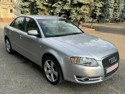 Серый Ауди А4, объемом двигателя 2 л и пробегом 181 тыс. км за 7000 $, фото 1 на Automoto.ua