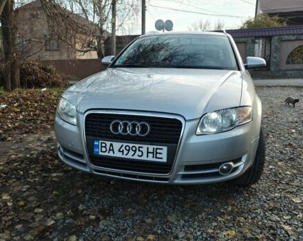 Серый Ауди А4, объемом двигателя 2 л и пробегом 320 тыс. км за 6200 $, фото 1 на Automoto.ua