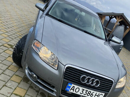 Серый Ауди А4, объемом двигателя 2 л и пробегом 300 тыс. км за 8000 $, фото 1 на Automoto.ua