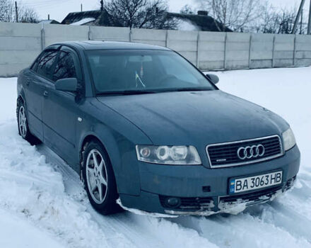 Серый Ауди А4, объемом двигателя 1.8 л и пробегом 200 тыс. км за 4500 $, фото 1 на Automoto.ua