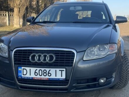 Ауді А4 2005 у Березанке на Automoto.ua Сірий Ауді А4, об'ємом двигуна 2 л та пробігом 330 тис. км за 6000 $, фото 1 на Automoto.ua