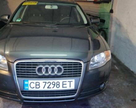 Сірий Ауді А4, об'ємом двигуна 2 л та пробігом 215 тис. км за 7500 $, фото 1 на Automoto.ua