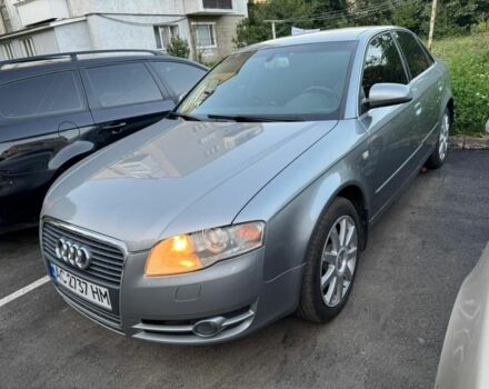 Серый Ауди А4, объемом двигателя 2 л и пробегом 300 тыс. км за 6500 $, фото 1 на Automoto.ua
