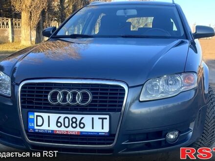 Серый Ауди А4, объемом двигателя 2 л и пробегом 330 тыс. км за 6000 $, фото 1 на Automoto.ua