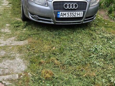 Ауді А4 2005 у Барановке на Automoto.ua Сірий Ауді А4, об'ємом двигуна 1.9 л та пробігом 165 тис. км за 6600 $, фото 1 на Automoto.ua