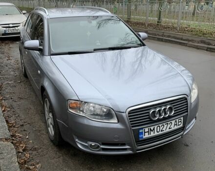 Серый Ауди А4, объемом двигателя 2 л и пробегом 310 тыс. км за 5400 $, фото 1 на Automoto.ua
