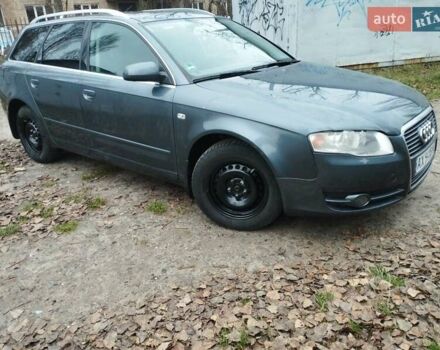 Серый Ауди А4, объемом двигателя 2 л и пробегом 330 тыс. км за 6450 $, фото 1 на Automoto.ua