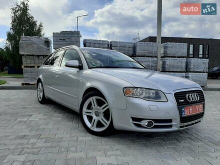 Серый Ауди А4, объемом двигателя 2 л и пробегом 265 тыс. км за 6400 $, фото 1 на Automoto.ua