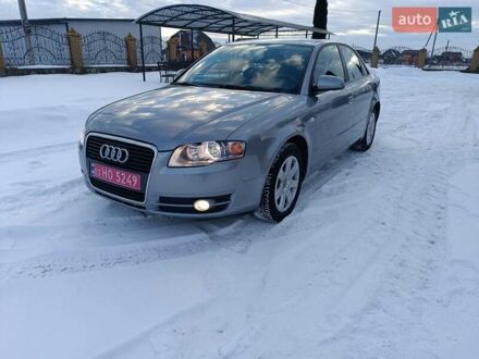 Сірий Ауді А4, об'ємом двигуна 2 л та пробігом 172 тис. км за 6450 $, фото 1 на Automoto.ua