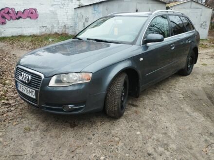 Серый Ауди А4, объемом двигателя 2 л и пробегом 330 тыс. км за 6450 $, фото 1 на Automoto.ua