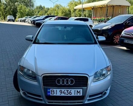 Серый Ауди А4, объемом двигателя 2 л и пробегом 230 тыс. км за 5500 $, фото 1 на Automoto.ua