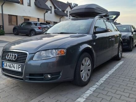 Серый Ауди А4, объемом двигателя 2 л и пробегом 235 тыс. км за 5300 $, фото 1 на Automoto.ua