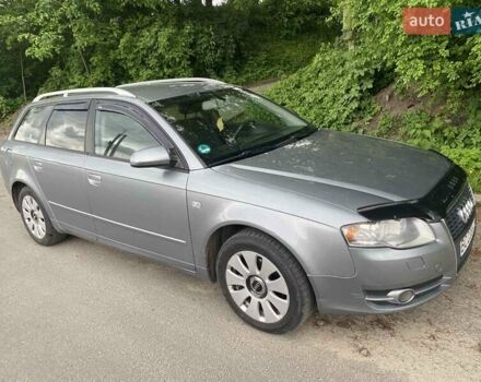 Серый Ауди А4, объемом двигателя 2 л и пробегом 392 тыс. км за 6100 $, фото 1 на Automoto.ua