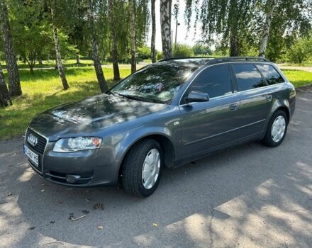 Серый Ауди А4, объемом двигателя 2 л и пробегом 345 тыс. км за 7500 $, фото 1 на Automoto.ua