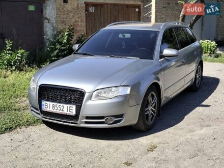 Ауди А4 2006 в Полтаве на Automoto.ua Серый Ауди А4, объемом двигателя 2 л и пробегом 298 тыс. км за 6800 $, фото 1 на Automoto.ua