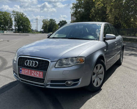 Серый Ауди А4, объемом двигателя 2 л и пробегом 217 тыс. км за 7600 $, фото 1 на Automoto.ua