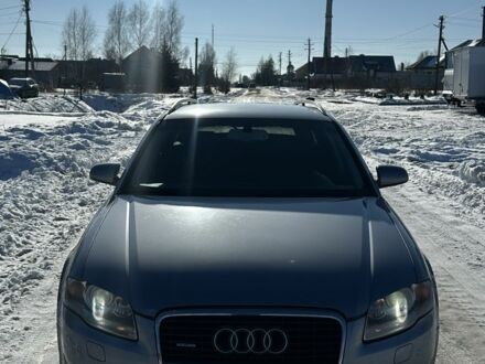 Серый Ауди А4, объемом двигателя 2 л и пробегом 200 тыс. км за 6500 $, фото 1 на Automoto.ua