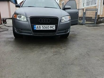 Серый Ауди А4, объемом двигателя 2 л и пробегом 300 тыс. км за 6700 $, фото 1 на Automoto.ua