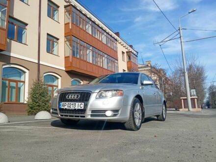 Ауді А4 2006 у Запоріжжя на Automoto.ua Сірий Ауді А4, об'ємом двигуна 2 л та пробігом 317 тис. км за 5900 $, фото 1 на Automoto.ua