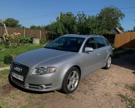 Сірий Ауді А4, об'ємом двигуна 1.6 л та пробігом 219 тис. км за 6700 $, фото 1 на Automoto.ua