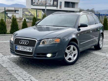 Ауді А4 2006 у Хусте на Automoto.ua Сірий Ауді А4, об'ємом двигуна 2 л та пробігом 290 тис. км за 6200 $, фото 1 на Automoto.ua