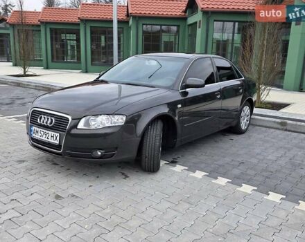 Сірий Ауді А4, об'ємом двигуна 1.6 л та пробігом 207 тис. км за 6500 $, фото 1 на Automoto.ua