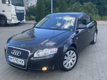 Ауди А4 2007 в Житомире на Automoto.ua Серый Ауди А4, объемом двигателя 1.6 л и пробегом 205 тыс. км за 6700 $, фото 1 на Automoto.ua