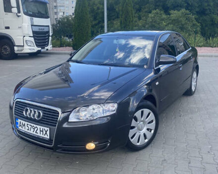 Сірий Ауді А4, об'ємом двигуна 1.6 л та пробігом 205 тис. км за 6700 $, фото 1 на Automoto.ua