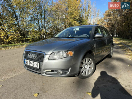 Ауді А4 2007 у Броварах на Automoto.ua Сірий Ауді А4, об'ємом двигуна 2 л та пробігом 240 тис. км за 7700 $, фото 1 на Automoto.ua