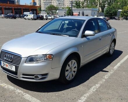 Серый Ауди А4, объемом двигателя 2 л и пробегом 214 тыс. км за 6600 $, фото 1 на Automoto.ua