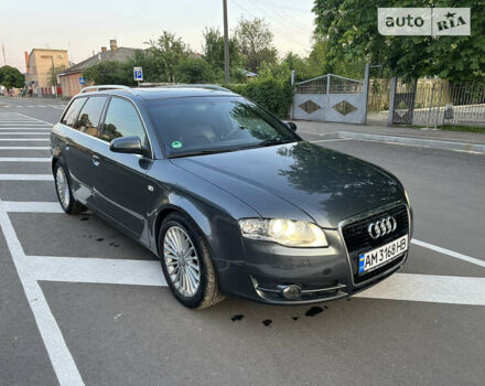 Сірий Ауді А4, об'ємом двигуна 2 л та пробігом 250 тис. км за 7500 $, фото 1 на Automoto.ua