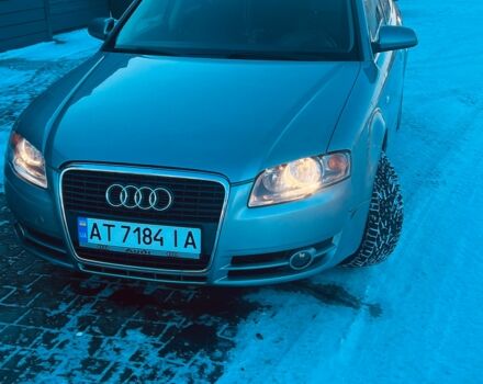 Серый Ауди А4, объемом двигателя 2 л и пробегом 350 тыс. км за 6400 $, фото 1 на Automoto.ua